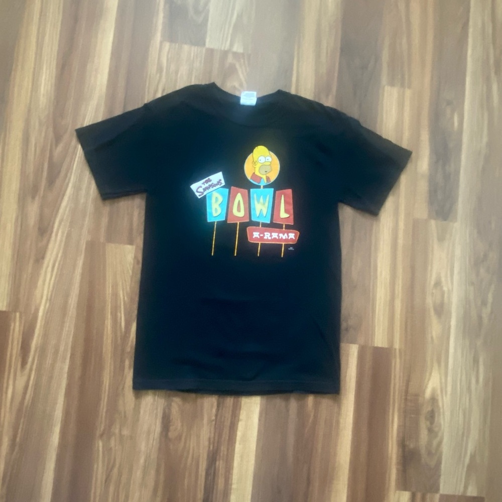 Gildan “The Simpsons” T shirt Bowl A-Rama size small